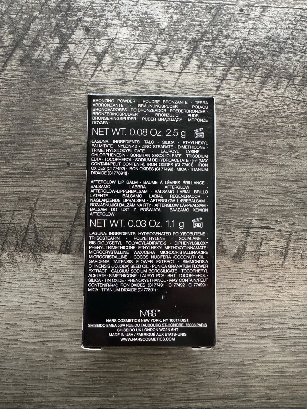 NARS laguna sephora